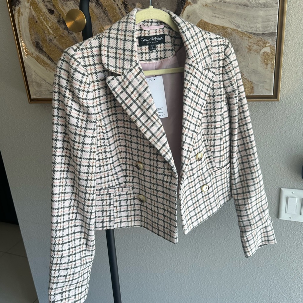 ASOS, Miss Selfridge cropped blazer size 6